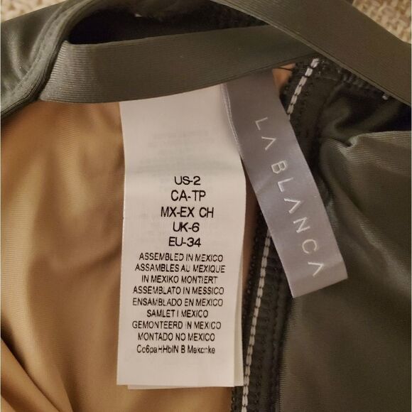 La Blanca Island Goddess Tummy-Control One-Piece - Picture 11 of 14